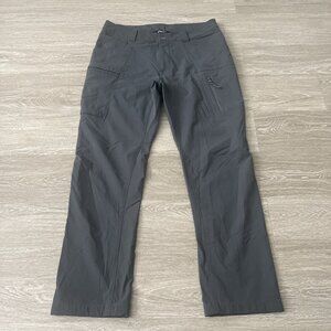 The North Face Nylon Cargo Hiking Pants NF0A2SZH Mens Size 32x32 Gray Stretch